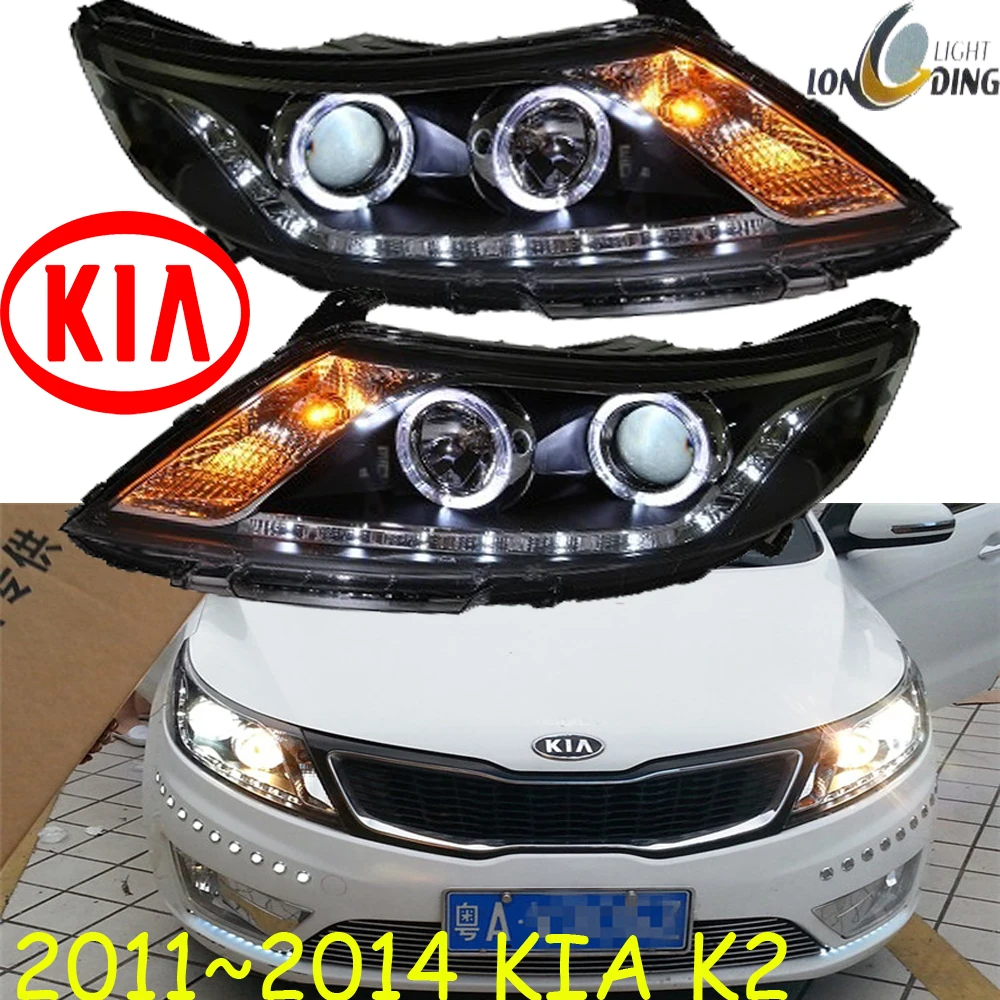 Налобный фонарь KlA K2 для автомобильного бампера 2011 ~ 2014 Бесплатная доставка!