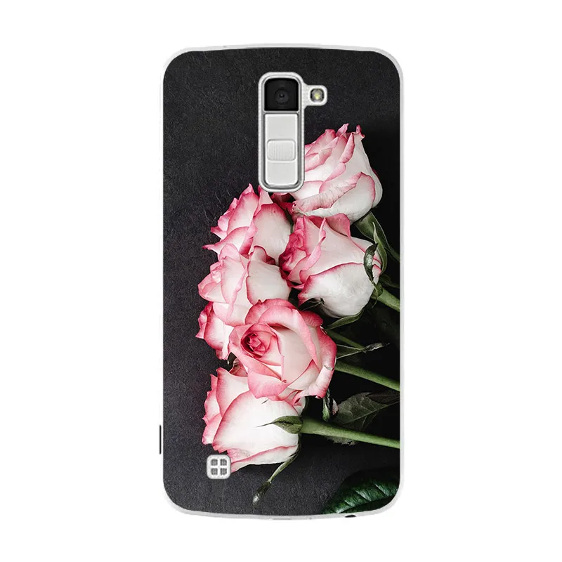 CROWNPRO Мягкий ТПУ чехол для LG K10 чехол для LG K10 LTE K420N K430 K430DS окрашенный защитный чехол на заднюю панель телефона для LG K10 - Цвет: FBM