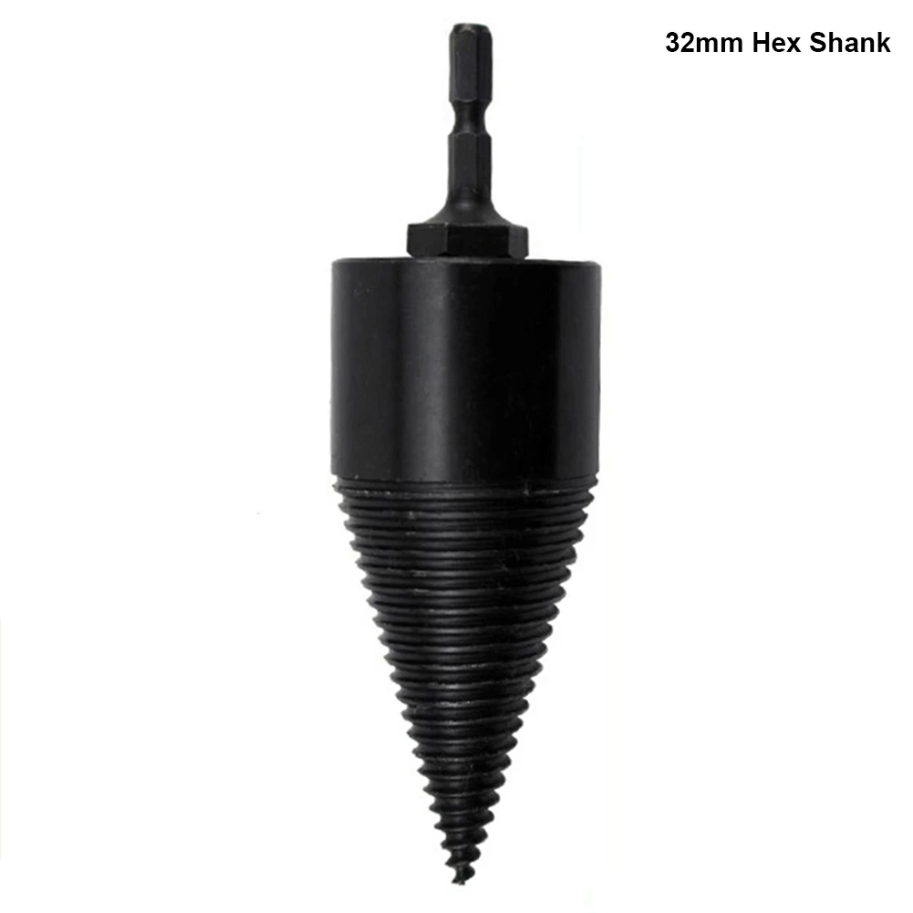 32mm Hex Shank Высокоскоростное Сверло по дереву, сплиттер, винтовые конусы, дробление, сверло по дереву, Прямая поставка - Цвет: 32mm Hex Shank