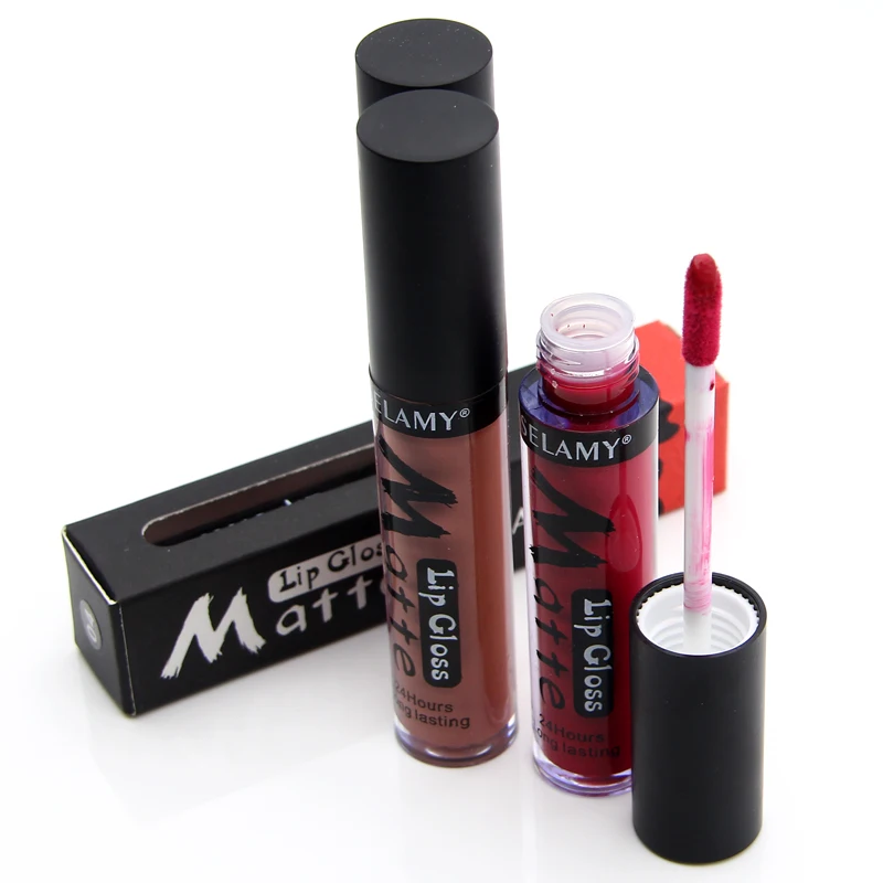 Матовый блеск для губ телесный Botam Матовая жидкая губная помада