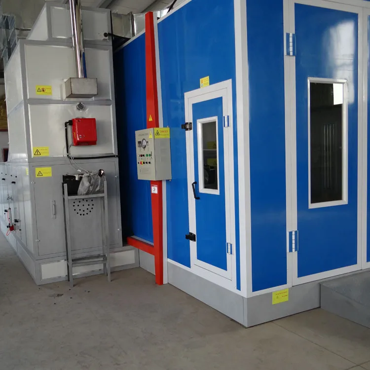 Двойная система подогрева распылительная кабина индивидуальная покраска