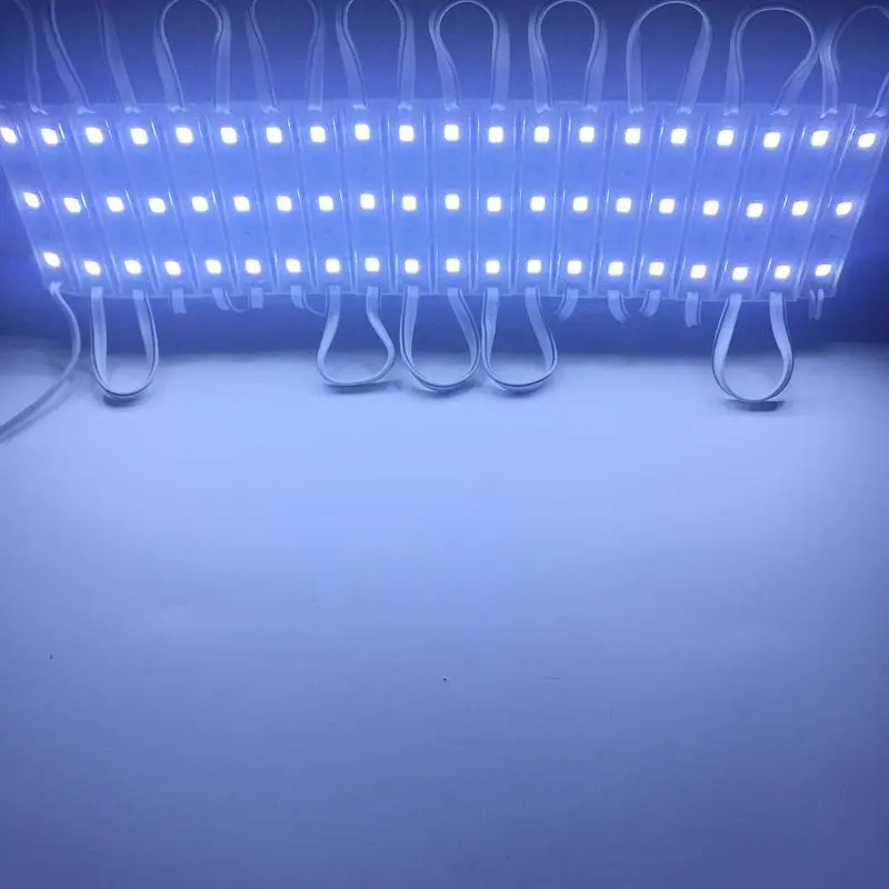 1000 шт. SMD 4040 Светодиодный модуль для знака буквы IP65 DC12V 3 LED 1 Вт 100лм 64 мм * 9 4 лента