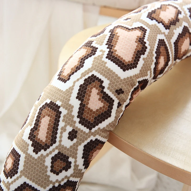 Детская плюшевая игрушка BOLAFYNIA имитация змеи питона на Рождество день рождения |