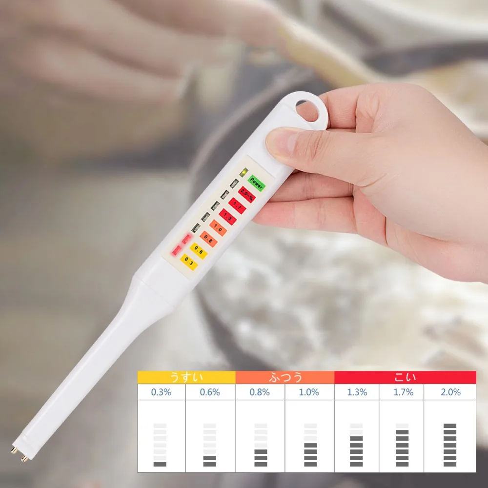 Кухня посуда Еда солевой тестер анализатор для супа электронный суп ручка Тип