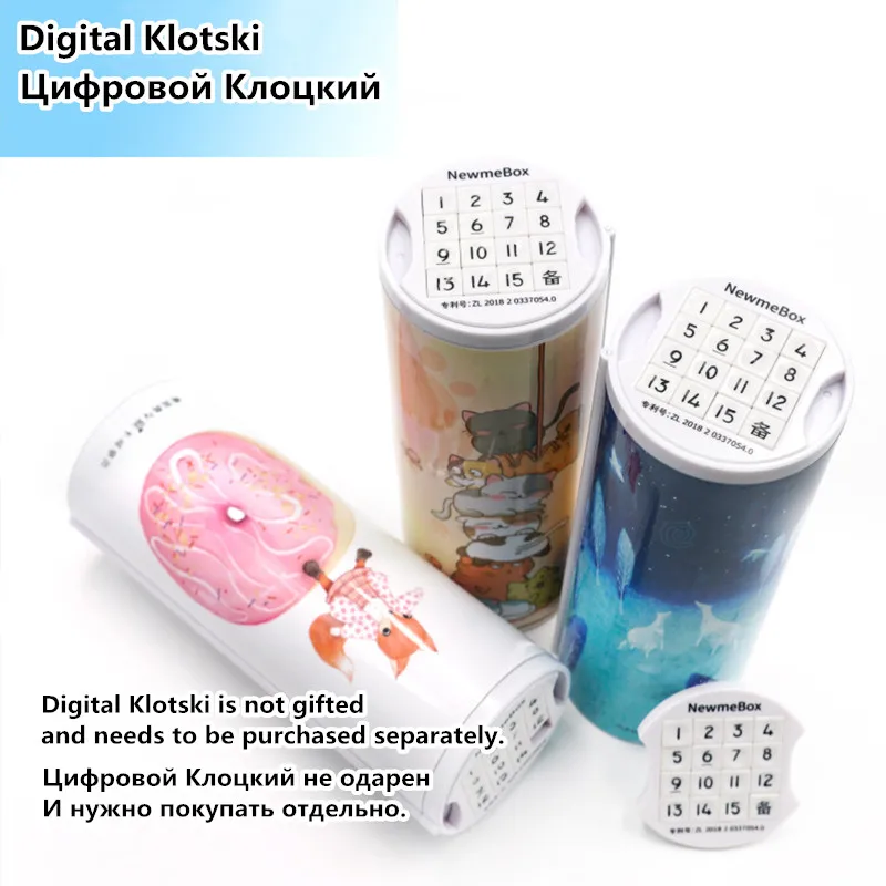 Креативный чехол для карандашей большая емкость многофункциональная коробка