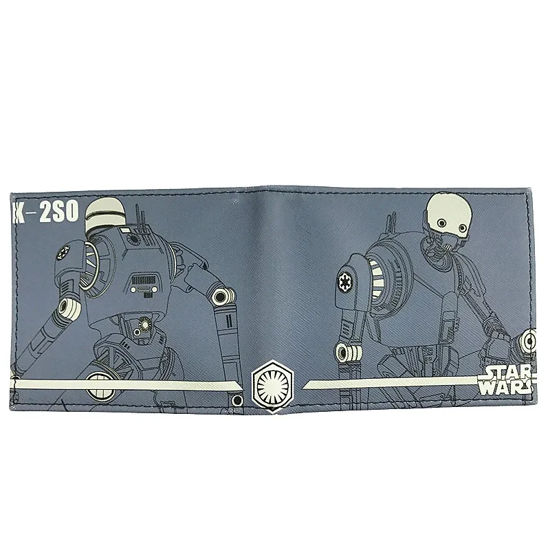 Кошелек Звездные войны модель сокола миллениума короткий кошелек K2SO кошельки