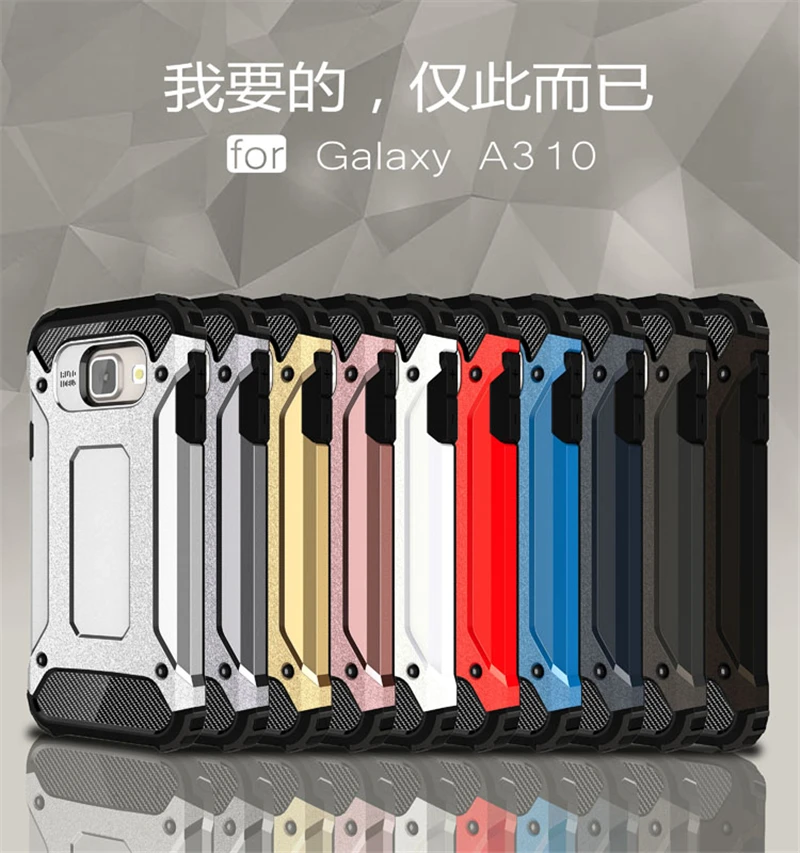 Чехол для Samsung Galaxy A3 2016 силиконовый и пластиковый чехол A310 Fundas |