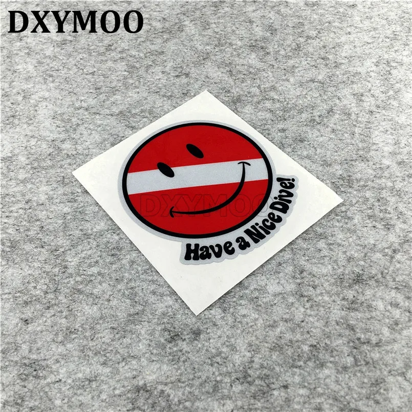 Автомобильные наклейки Smile Face с красивым погружением виниловые Стикеры для