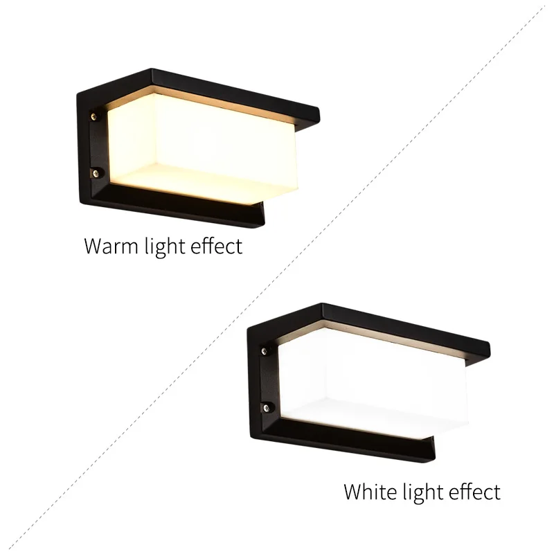 PINYE Водонепроницаемый светодио дный настенный светильник Современный крыльцо