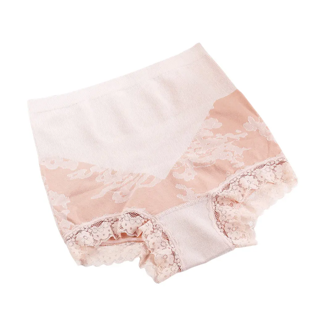 High Ladies Waist Underwear Lace Tummy Control Seamless Slim Fit Sculpting Panties DSM |