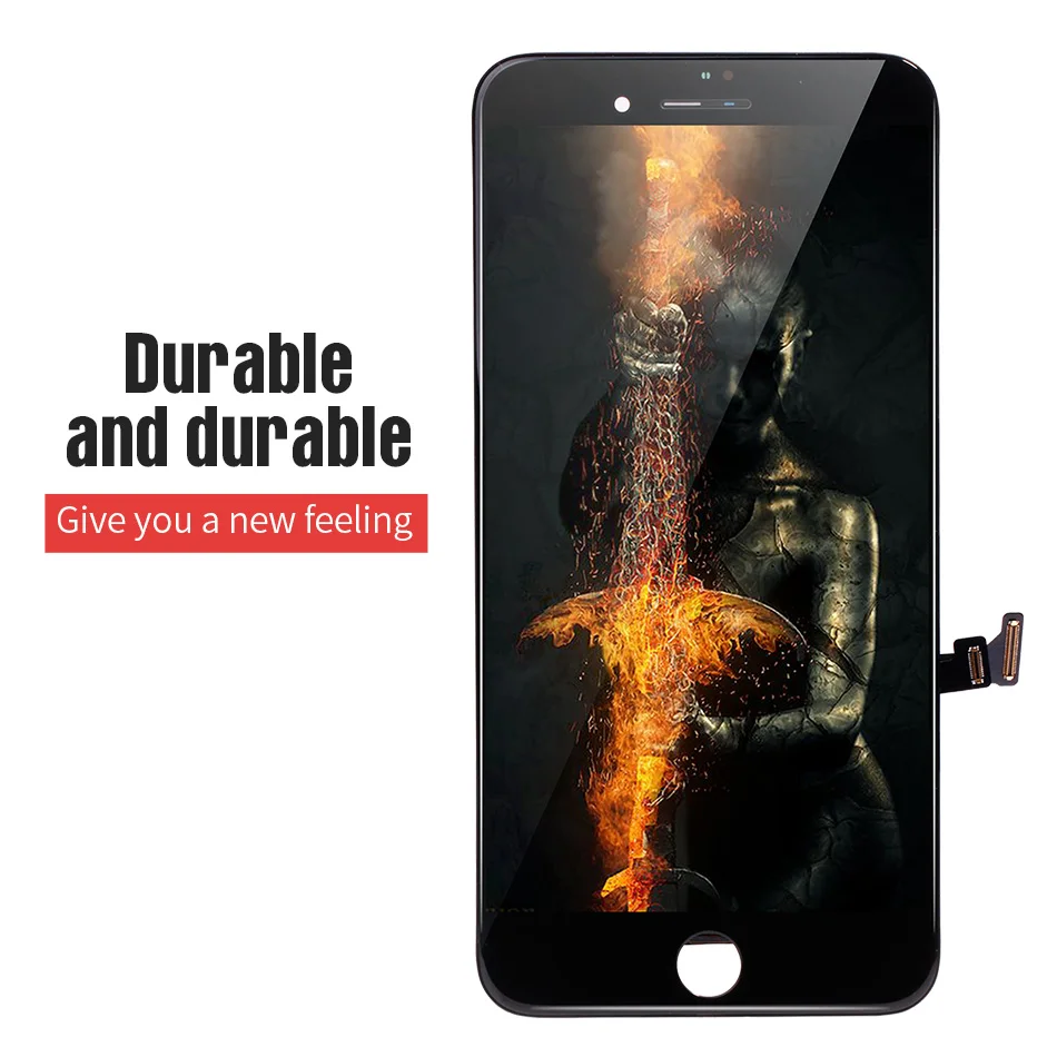 Форма для ЖК экрана iphone 8 plus дисплей экран дигитайзер в сборе Замена 3D сенсорный