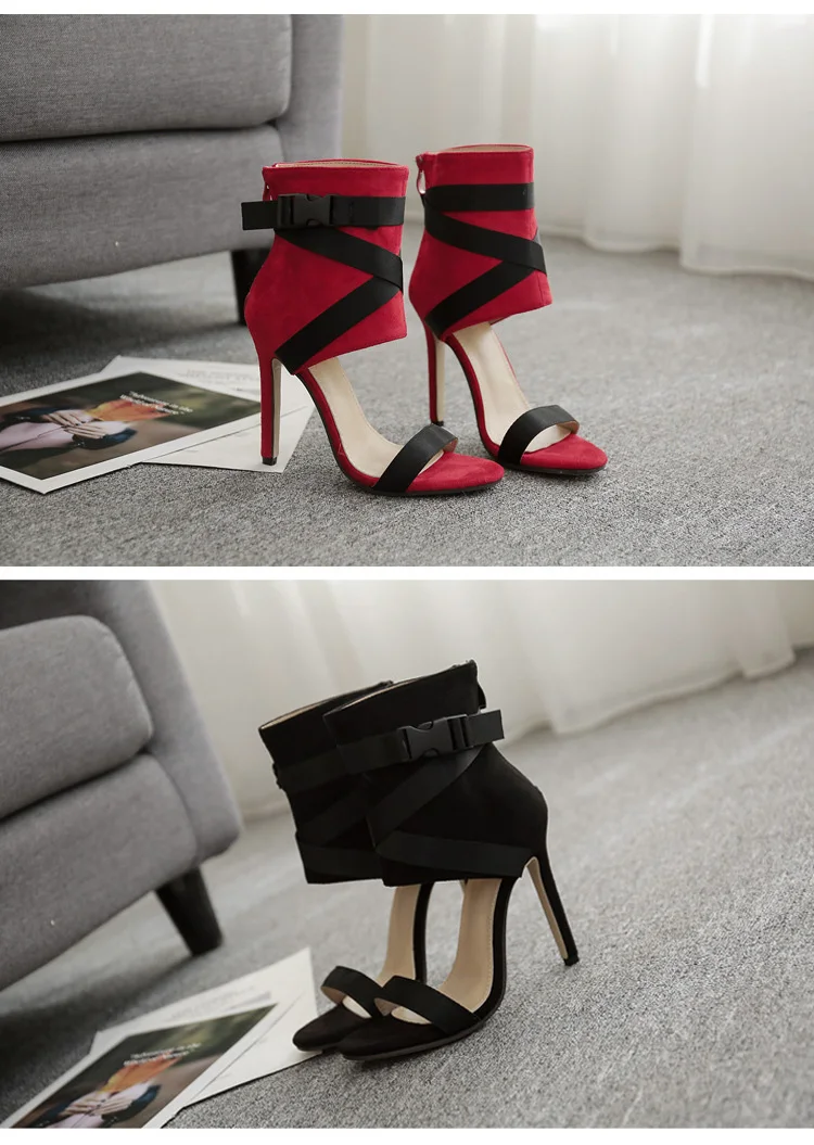 Г., высококачественные женские туфли-лодочки женские босоножки летние женские туфли на высоком каблуке-шпильке с открытым носком для вечеринок женская обувь из эластичной ткани