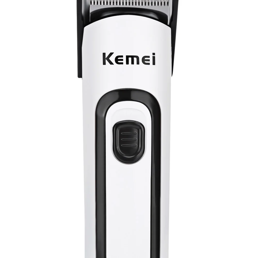 Электрическая машинка для стрижки волос Kemei перезаряжаемая с низким уровнем шума