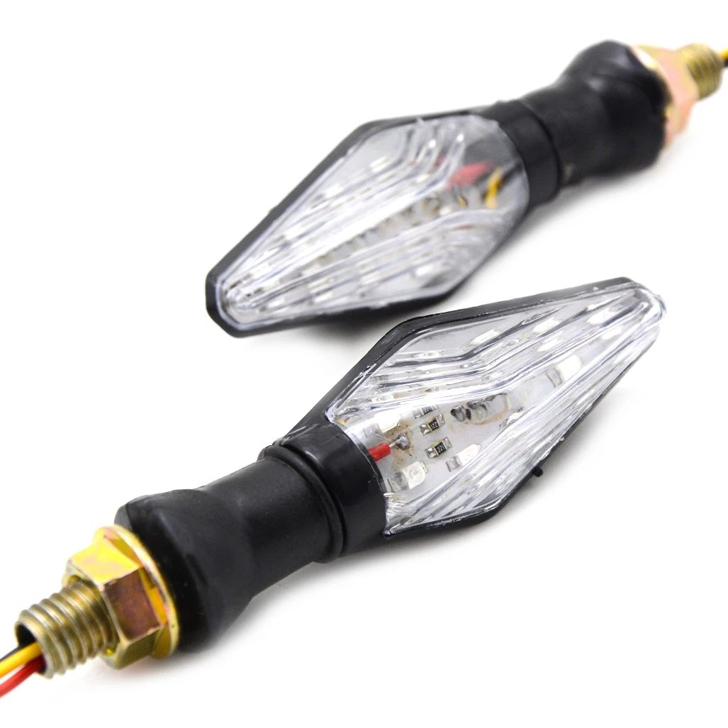Мотоцикл поворота светильник 12V Светодиодный молдинг кузова For 125 200 390 RC125 BMW F700GS