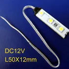 Автомобильные светодиодные декоративные лампы высокой интенсивности 12 В, светодиодные дополнительные стоп-сигналы, светодиодная Автомобильная переупаковка Бесплатная доставка 50 шт.лот