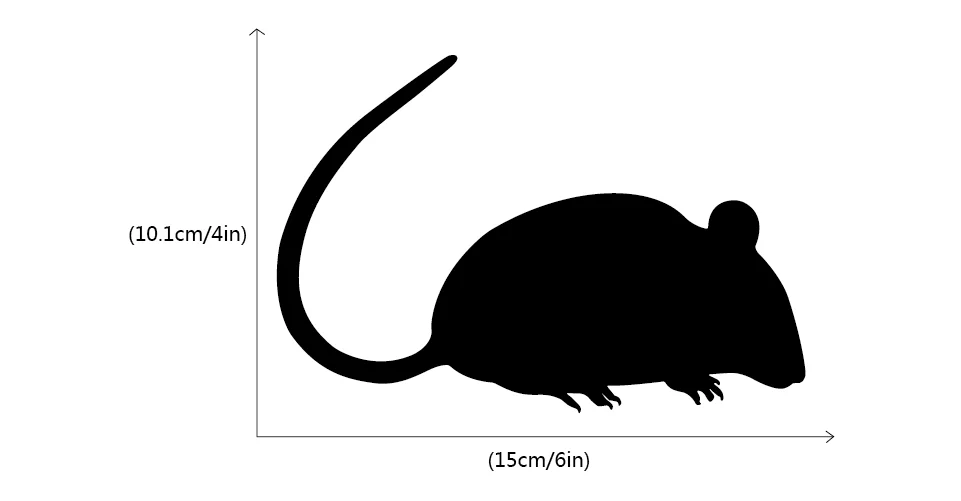 Виниловая наклейка на стену с изображением малыша-13 ярдов и мыши забавная