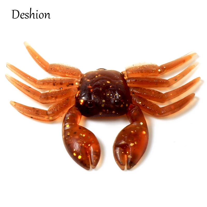 Искусственная искусственная приманка Deshion 3D для ловли окуня аксессуары оптовая