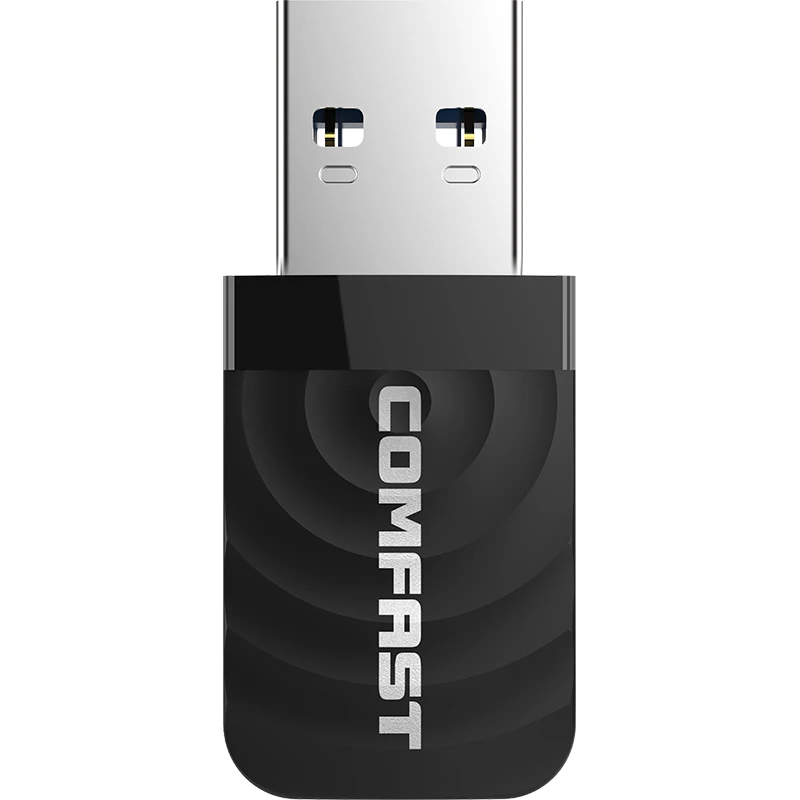 1300 Мбит/с мини usb-адаптер Wi-Fi сетевая карта Wi-Fi Dual Band 2,4 г/5,8 Г Беспроводной AC Вай-Фай адаптер для Windows XP/Vista/7/8/10, Mac OS