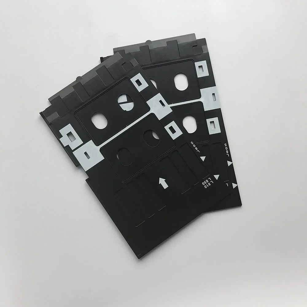 CSF 1 шт. струйный лоток для удостоверений личности из ПВХ Epson L800 L805 P50 T50 R280.|Визитки|