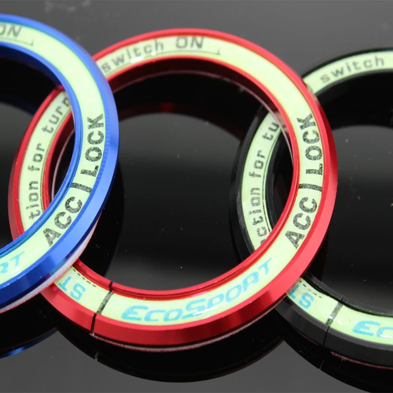 Цельнокроеное платье Алюминий Автомобильный ключ зажигания кольцо крышка