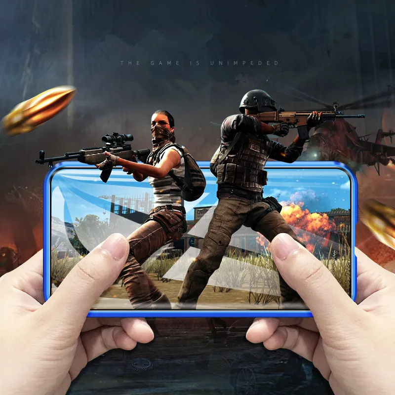 Чехол redmi k20 pro с магнитной автоматической адсорбцией для Xiaomi Mi 9t redmi K20, задняя крышка из закаленного стекла, полностью завернутый чехол