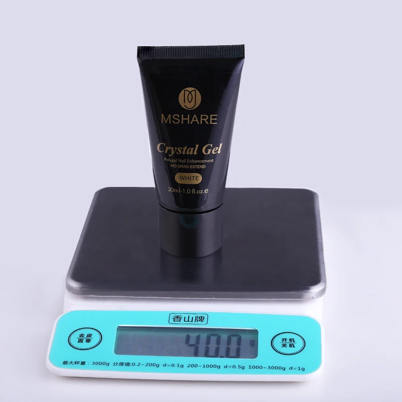 MSHARE база камуфляж полигель кристалл гель быстрое строительство желе поли для