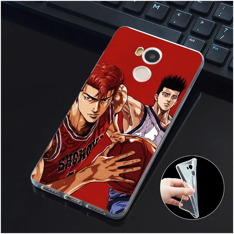 DREAMFOX M554 Slam dank Sailor Moon Мягкий силиконовый чехол из ТПУ для Xiaomi Redmi Note 3 4 5 Plus 3S 4A 4X 5A Pro