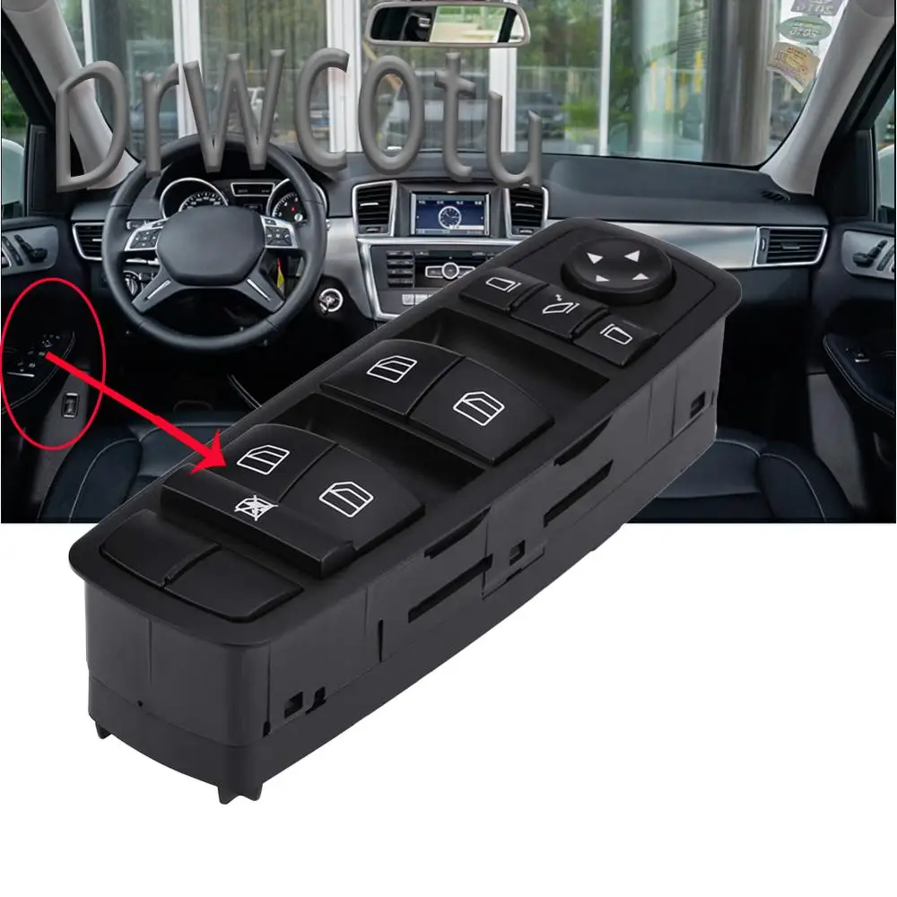Электрический оконный переключатель A2518300290 2518300290 2518200510 для Mercedes Benz ML GL W164|Лепнина