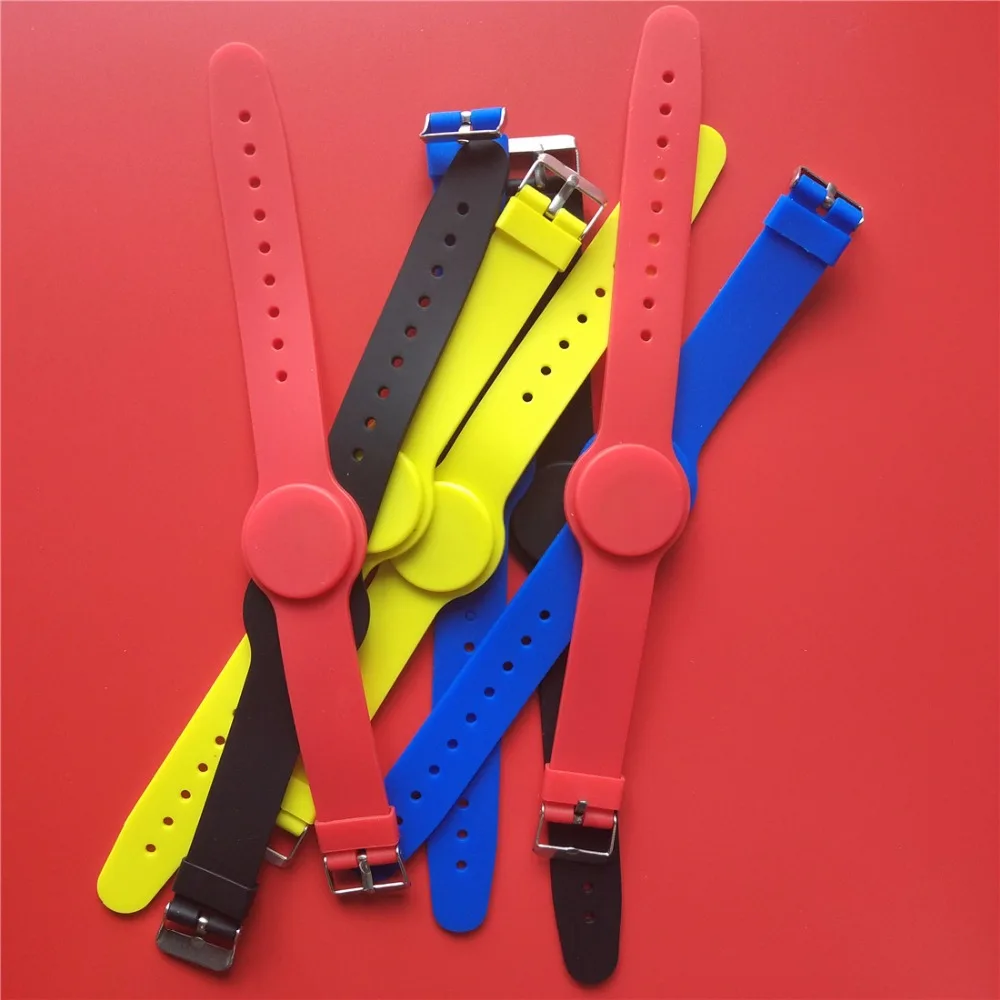 1pcs 13.56MHz IC M1 S50 Nfc Tag Adjustable RFID Bracelet Wristband Waterproof | Безопасность и защита