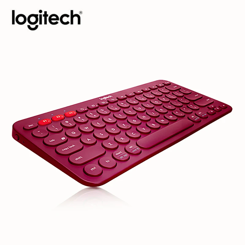 Многофункциональная bluetooth-клавиатура logitech K380, ультра тонкая Бесшумная клавиатура с ПК и ноутбуком