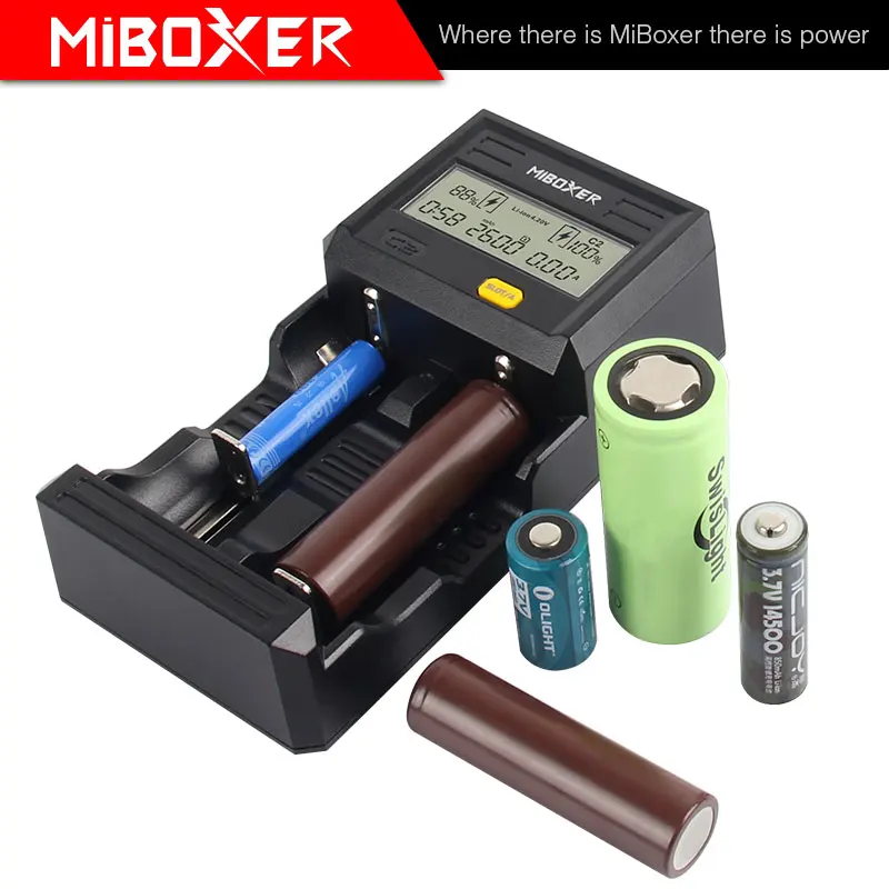 ЖК C8 C2 6000 3000 C4 дисплей Li Ion LiFePO4 Ni MH Cd AA AAA 21700 20700 26650 17670 RCR123 MiBOXER 18650 зарядное
