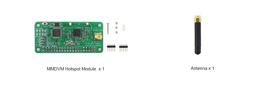 MMDVM цифровой голосовой модем Raspberry Pi Zero Hotspot Плата расширения RTQ P25 DMR D-STAR C4FM YSF для Raspberry Pi Zero W+ чехол