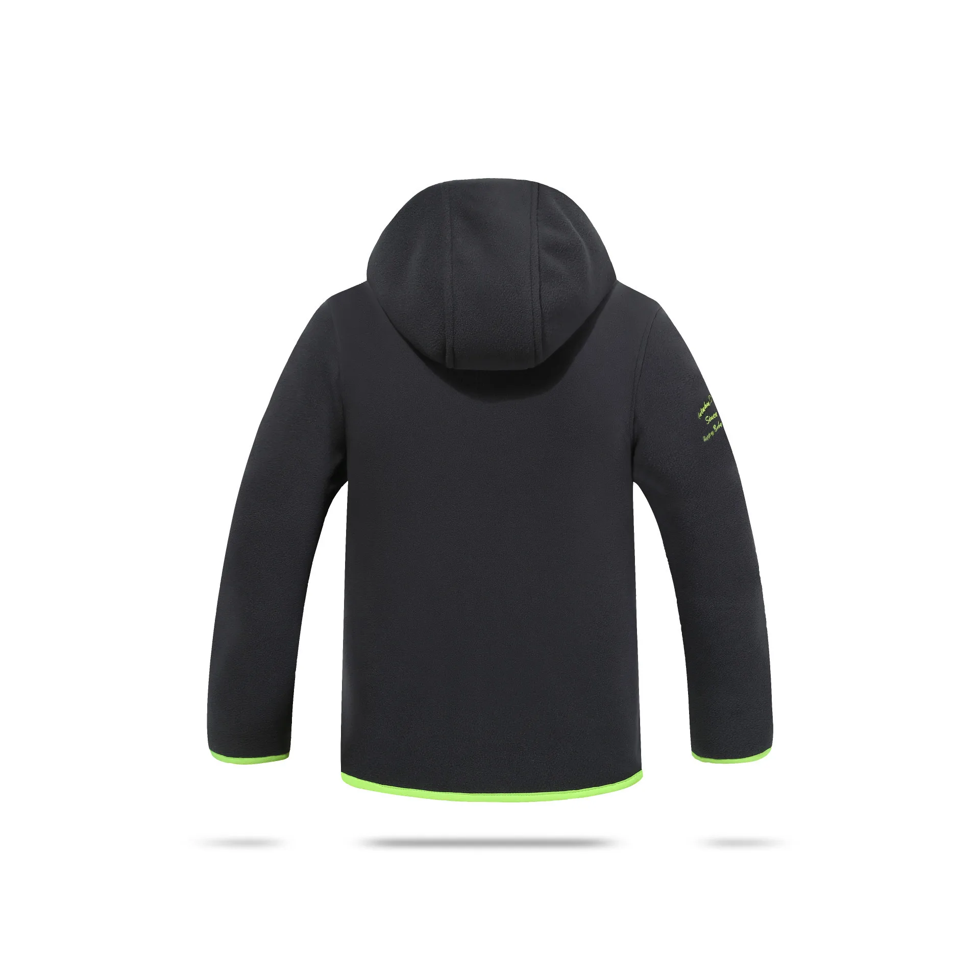 School Boys Sport Hooded Polar Fleece Jacket New 2018 Autumn Trendy Arrival Kids Soft Shell Clothing Outerwear 3-14T | Детская одежда и