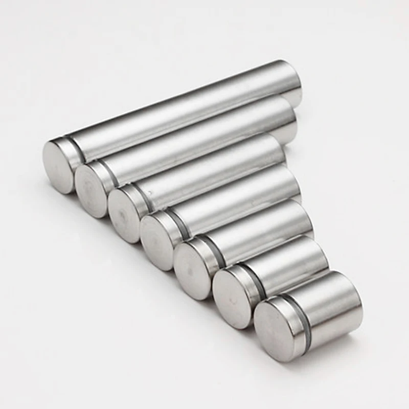 2 шт. 12x50 мм стеклянные крепежи шпильки для гвоздей стекло противостояние из