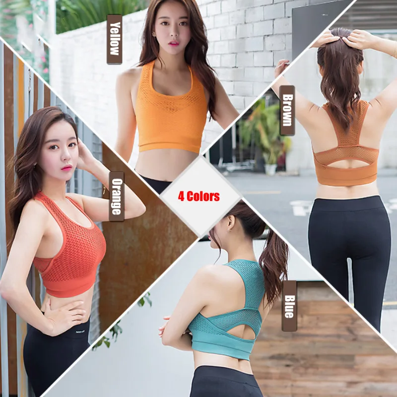 Профессиональный спортивный бюстгальтер для женщин женские майки бега жилет