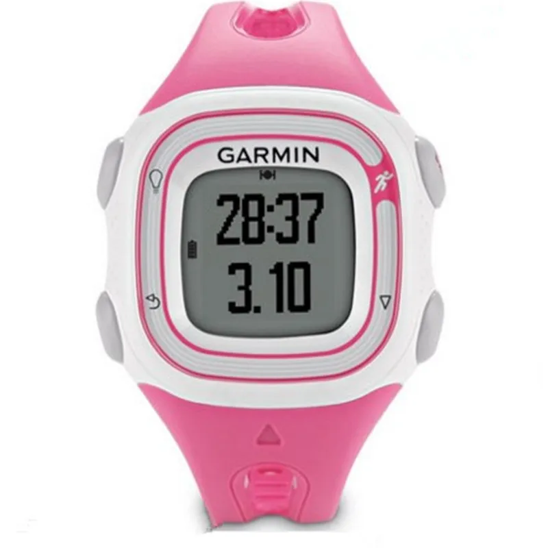 Розовый ZycBeautiful для оригинальной сборки garmin Forerunner 10 gps спортивные часы для бега - Цвет: Розовый