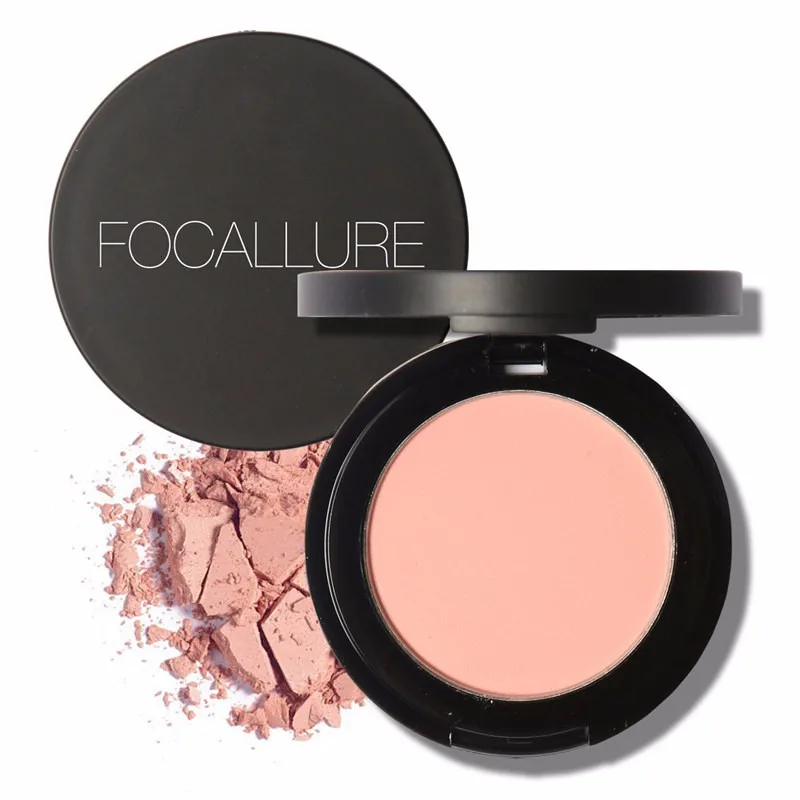 FOCALLURE 11 цветов лица минеральный пигмент Румяна Пудра, бронзер Cosmestics профессиональная палитра румяна Контурные тени 1 шт
