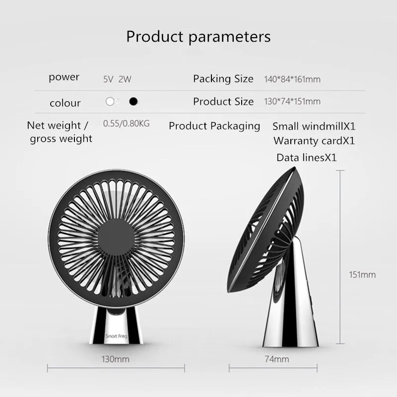 

Small Windmill Style Mini USB Desktop Fan DC5V 4W Portable Summer Air Cooling Fan Desktop Ventilator
