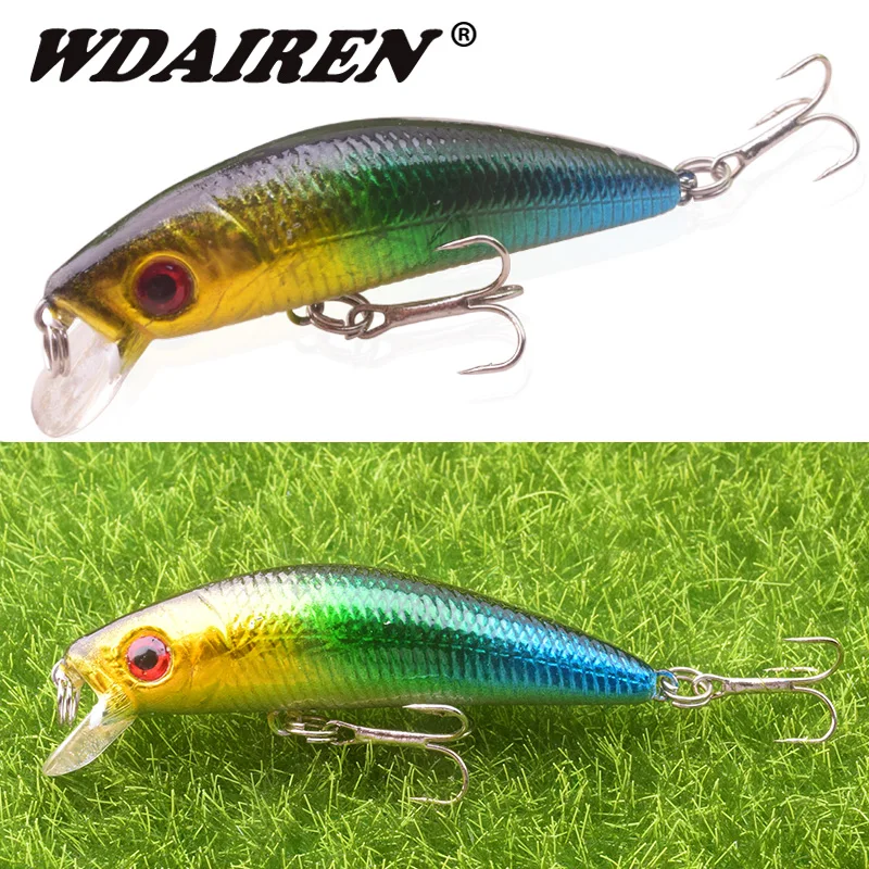 1 шт. блесна рыболовные приманки 70 мм 8 г Искусственные пластиковые плавающие