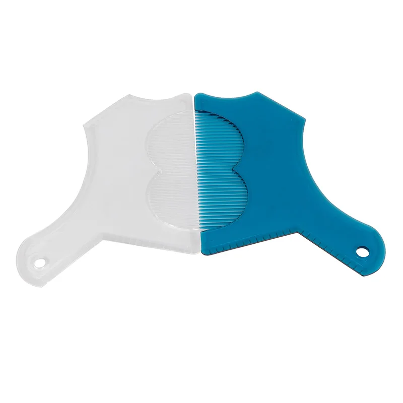 

OXFUL Beard Shaping Styling Tool Beard Stencil Guide Template Comb for Men Style Lightweight Beard Hair Line Up Edging Tool