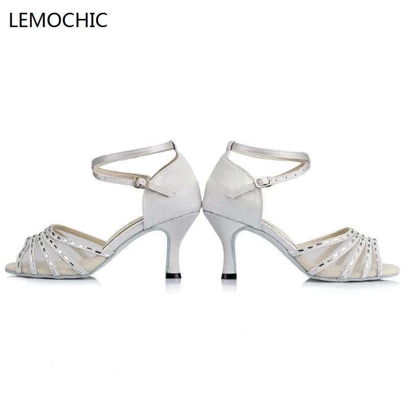 Lemochic Леди Бальные Латинской Джаз живота ча-ча танцы бальные самба румба полюс