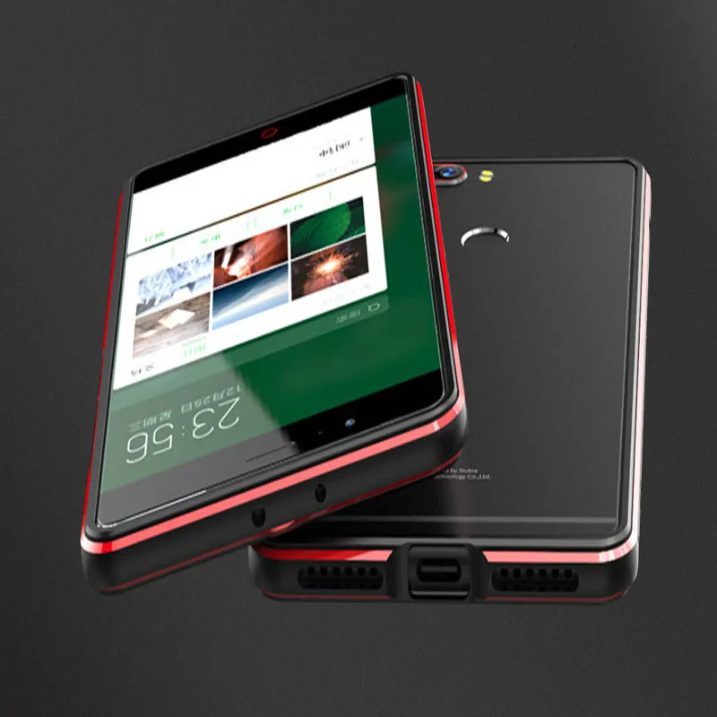 Чехол s для Nubia Z17 чехол жесткая задняя крышка ПК металлический бампер деловой Z 17