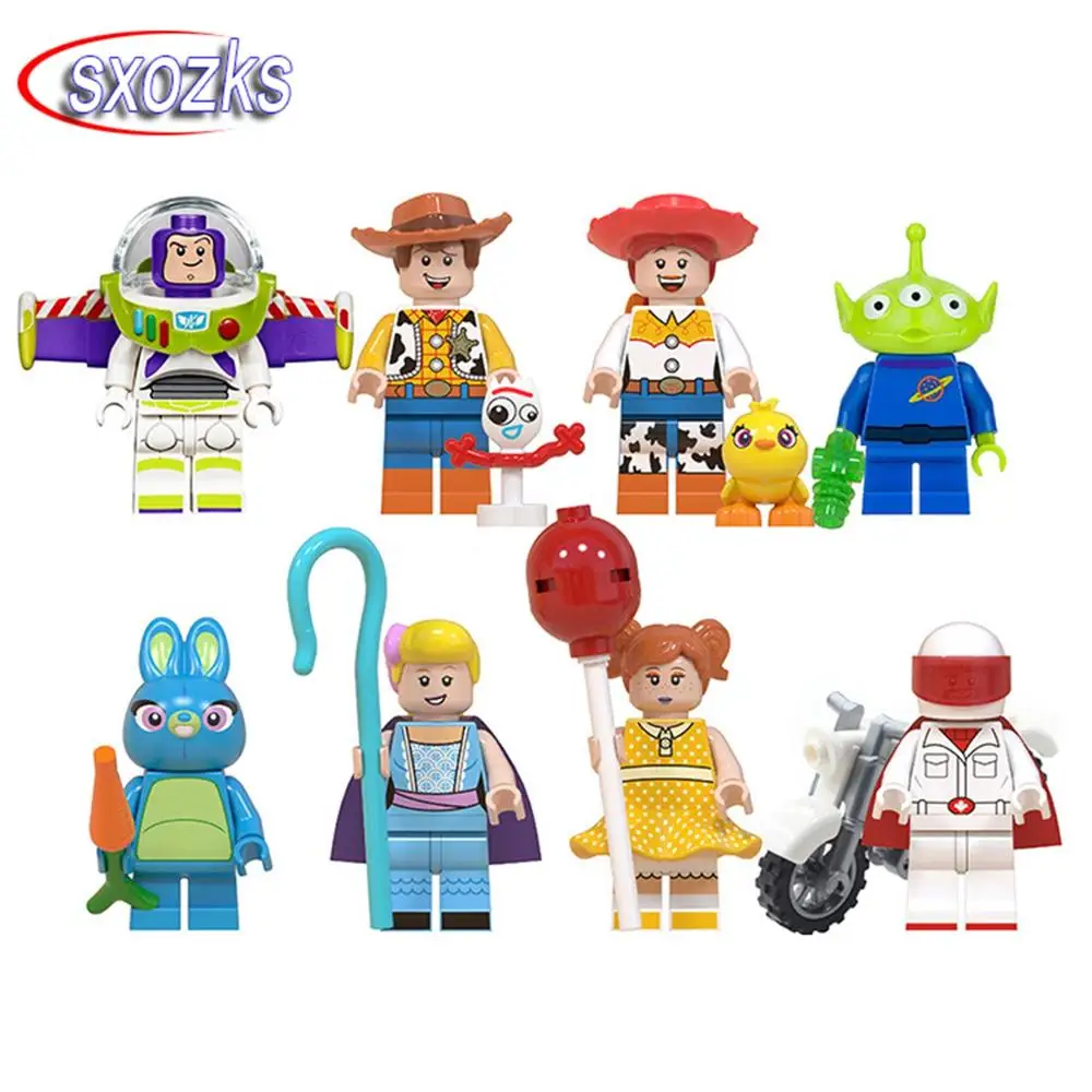 Одна распродажа игрушка история IV фигурка Базз Лайтер Бонни Джесси Бо Пип Вуди