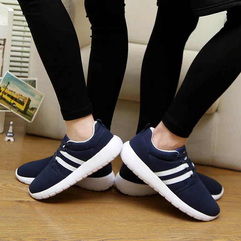 2017 осень новый завод прямые спортивная обувь холст мужчин и женщин любители мода