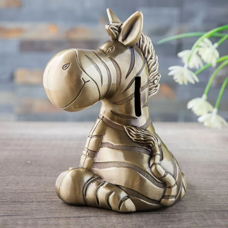 Новинка Детская копилка из металла креативная Европейская личность милый