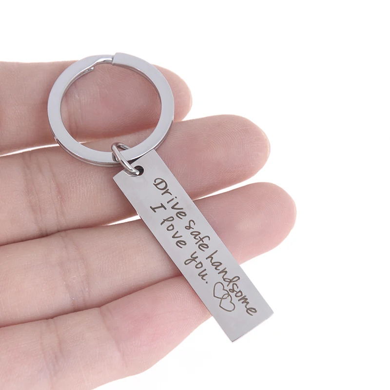 1 шт. безопасный брелок для ключей в виде парня девушки папы отца ювелирные