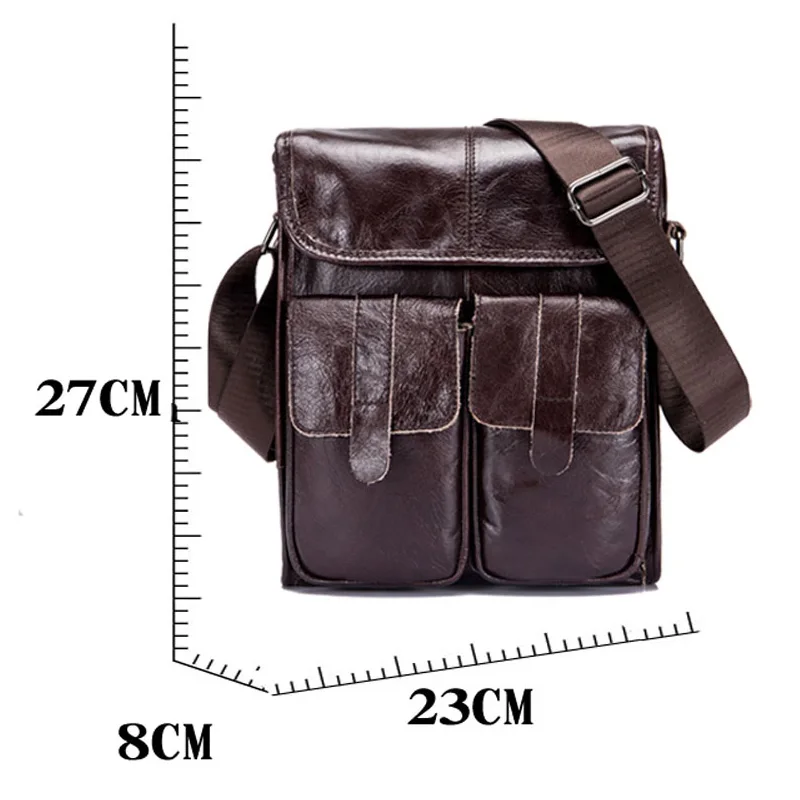 BULLCAPTAIN 2018 мужская сумка через плечо в стиле ретро из натуральной кожи сумки