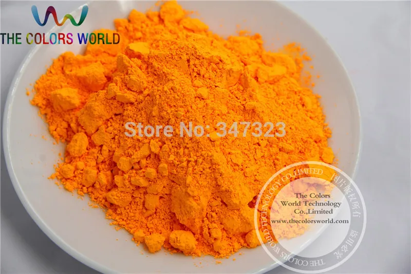 TCFG-612 оранжевые неоновые флуоресцентные краски порошок неонового пигмента для