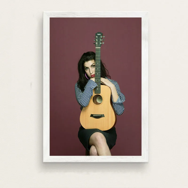 2 P475 Amy Winehouse музыкальный певец звезда поп-арт, живопись Шелковый Холст плакат настенный домашний декор - Цвет: 2