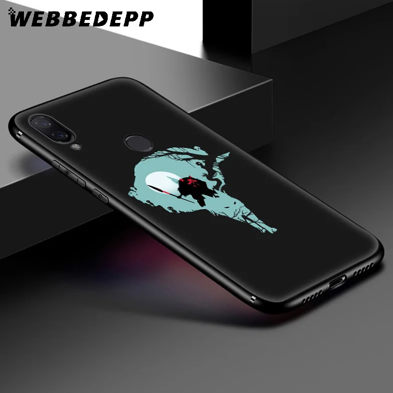 WEBBEDEPP Princess Mononoke Soft Case for Xiaomi Redmi K20 7A 4A 4X 5 5A 6 6A S2 Note 8 4 7 Pro Plus Prime |